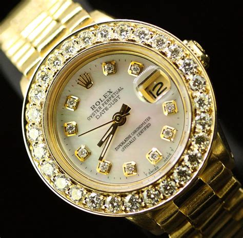 24 karat gold presidential rolex with diamond bezel|Rolex presidential diamond bezel price.